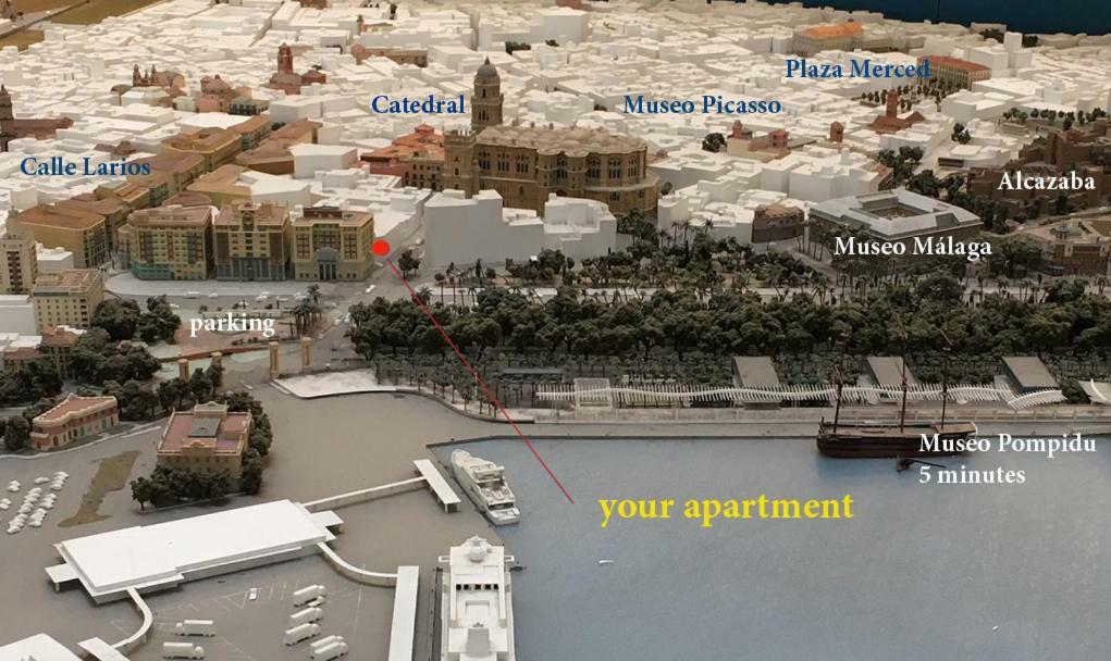 Sancha De Lara Apartman Málaga Kültér fotó